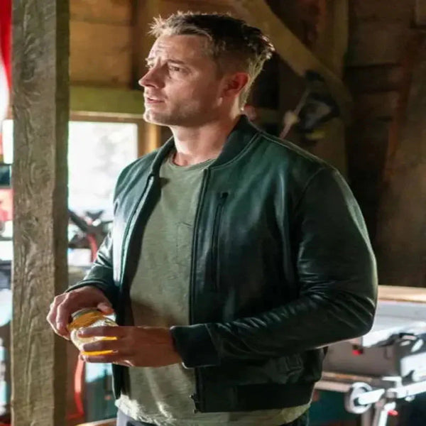 Colter Shaw Tracker S02 Green Leather Jacket