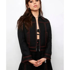 Jenna Ortega Wednesday Event Black Jacket