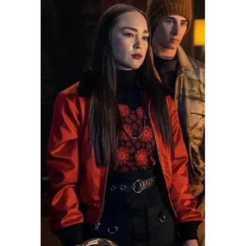 Wednesday 2022 Yoko Tanaka Red Jacket