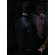 Wednesday TV Series Addams Black Leather Jacket