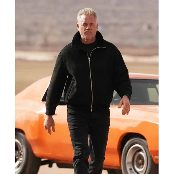 Dillon MacIntosh Americana Black Bomber Jacket