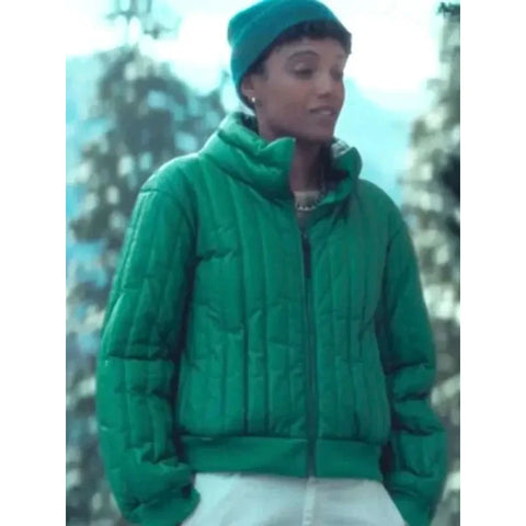 Maisie Richardson-Sellers Nine Perfect Strangers Puffer Jacket