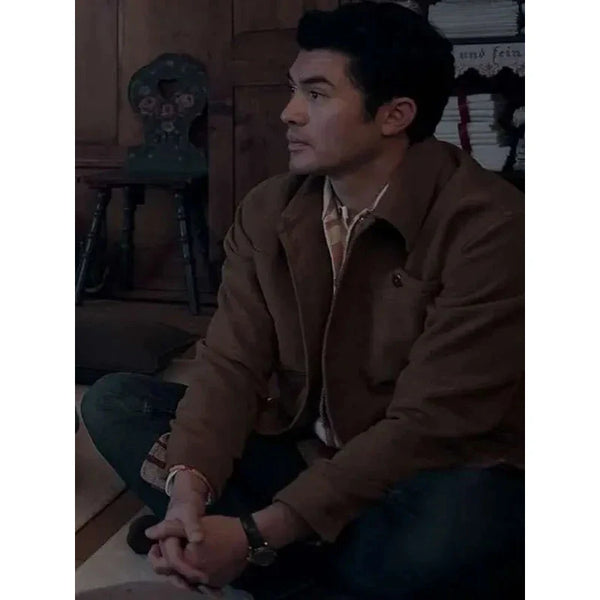 Nine Perfect Strangers Henry Golding Brown Jacket