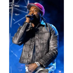 Meek Mill Roots Picnic Grey Jacket