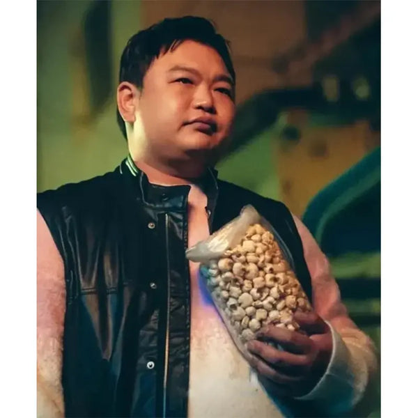 Go Gyu-pil Twelve 2025 Black Leather Vest