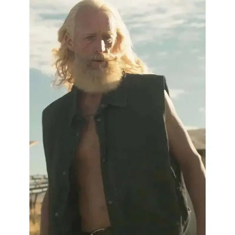 Ian David Boyd Red Plague Black Vest