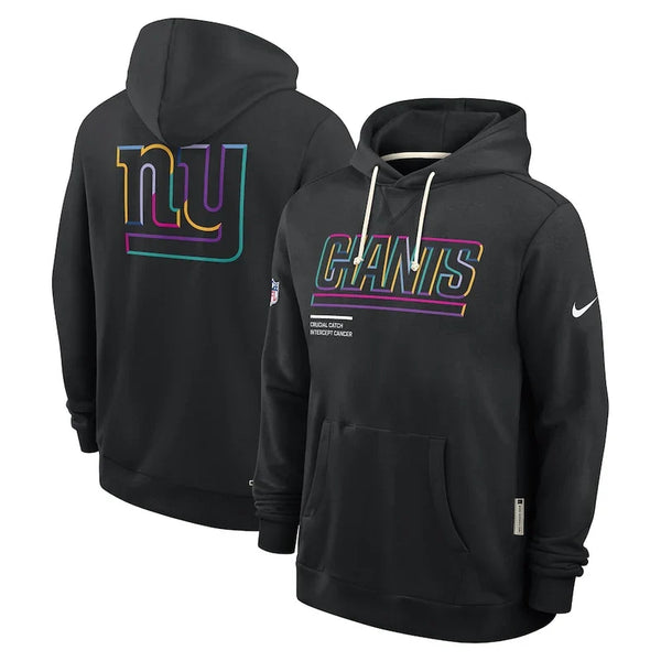 New York Giants Black 2025 Dri-FIT Hoodie