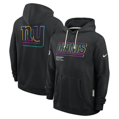 New York Giants Black 2025 Dri-FIT Hoodie