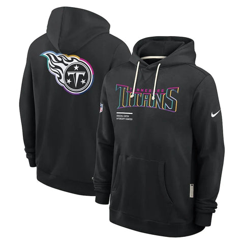 Tennessee Titans Black 2025 Dri-FIT Hoodie