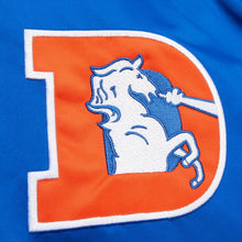 Denver Broncos Blue Satin Jacket