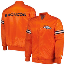 Denver Broncos Orange Satin Jacket