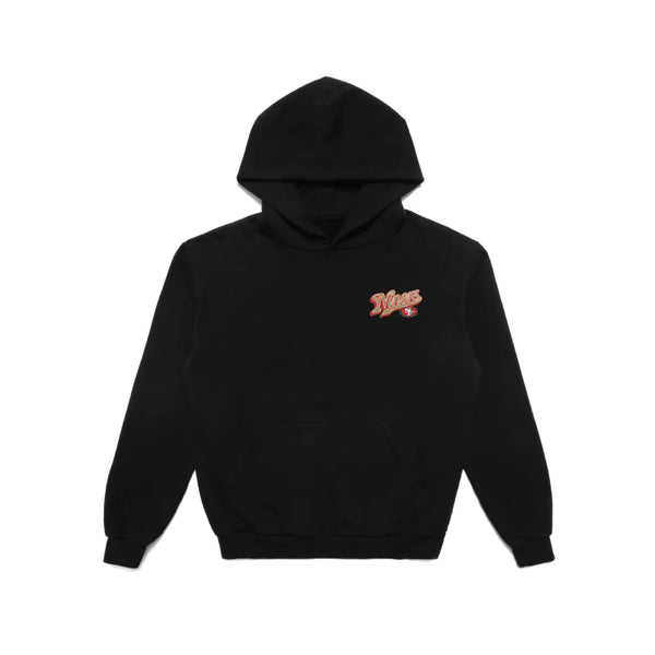 Born x Raised 49ers Pro Script Black Hoodie