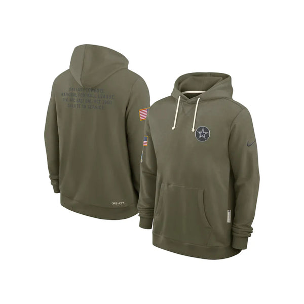 Dallas Cowboys 2025 Salute Service Hoodie