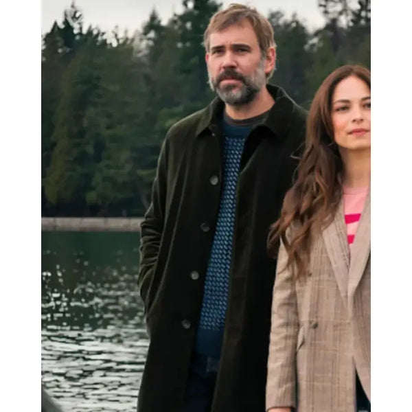 Murder in a Small Town Karl Alberg Mid-Length Coat