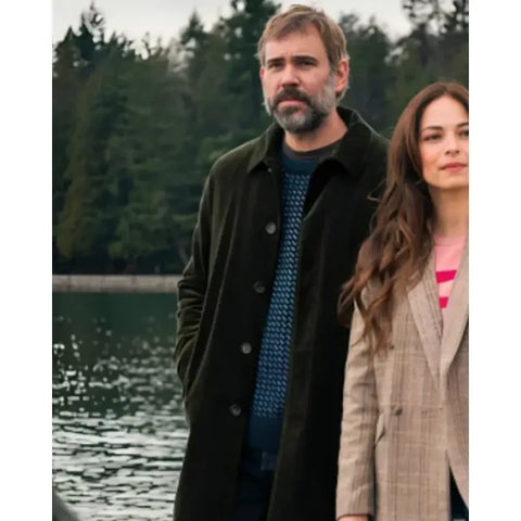 Murder in a Small Town Karl Alberg Mid-Length Coat