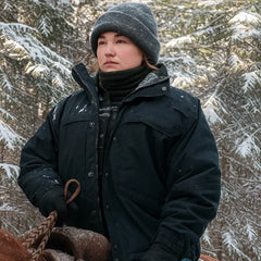 Haley Bennett The Last Frontier S01 Black Jacket