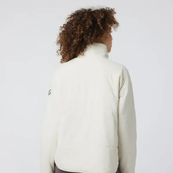 Canyon Insulated Puffer White Jacket