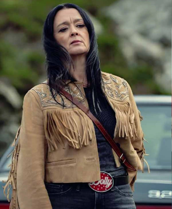 Heaven from Belfast Booker’s Suede Fringe Jacket