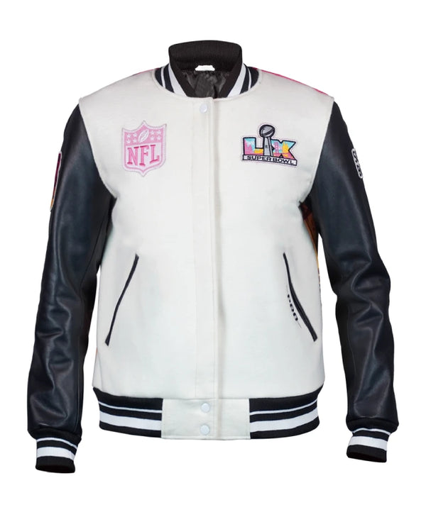Womens San Francisco Bay Super Bowl LX 2026 Varsity Jacket