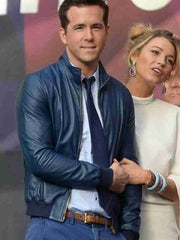 27 Times Ryan Reynolds Leather Jacket for Men