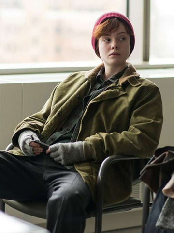 Elle Fanning About Ray Cotton Jacket