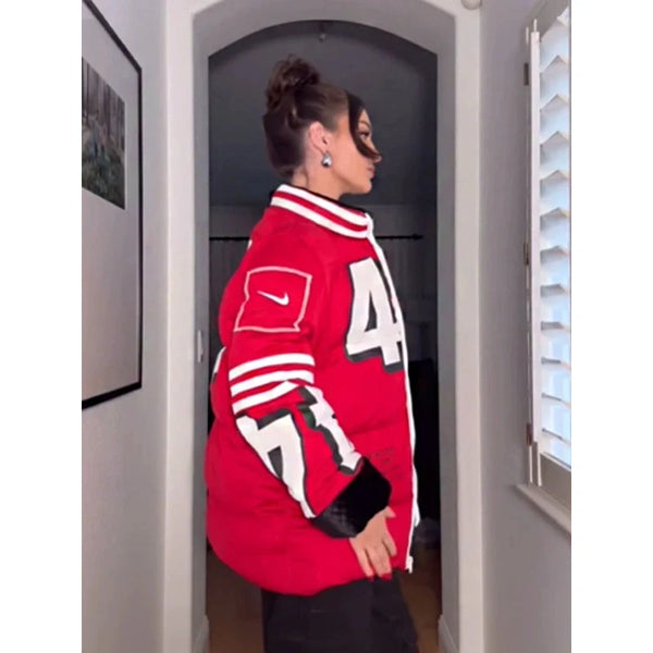 Francisco Kristin Juszczyk 49ers Puffer Jacket