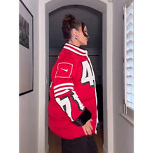Francisco Kristin Juszczyk 49ers Puffer Jacket