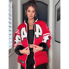 Francisco Kristin Juszczyk 49ers Puffer Jacket