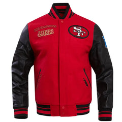 49ers Retro Classic San Francisco Varsity Jacket