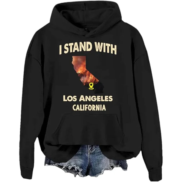 I Stand With Los Angeles Hoodie