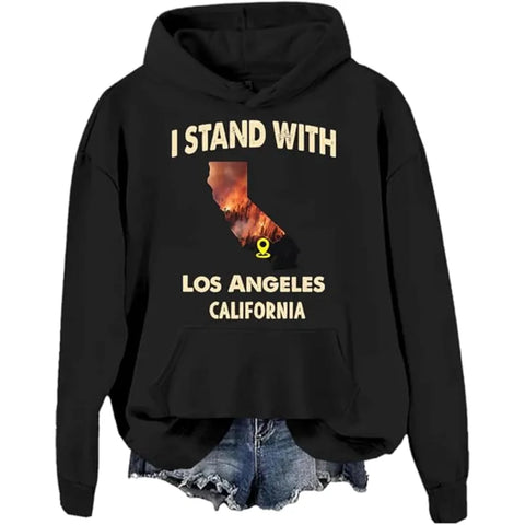I Stand With Los Angeles Hoodie