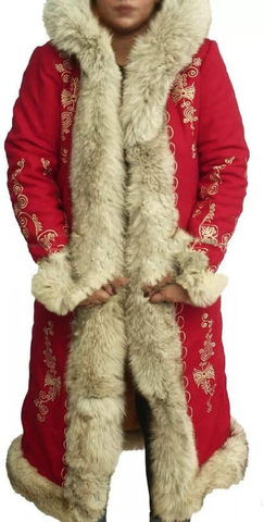Women Christmas Chronicles Mrs. Claus Coat