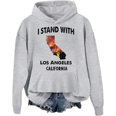 I Stand With Los Angeles Hoodie