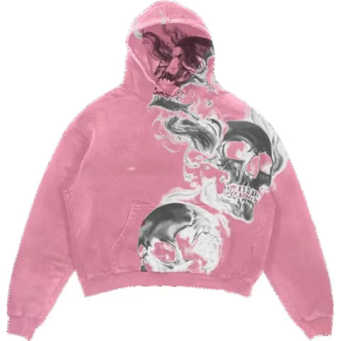 Skully Grey Hoodie