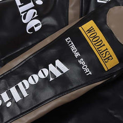 High Street Biker Style Leather Jacket For Men And Women