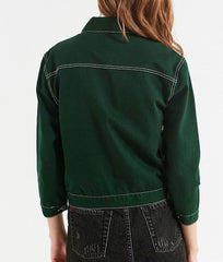 9-1-1 Corinne Massiah Green Denim Jacket