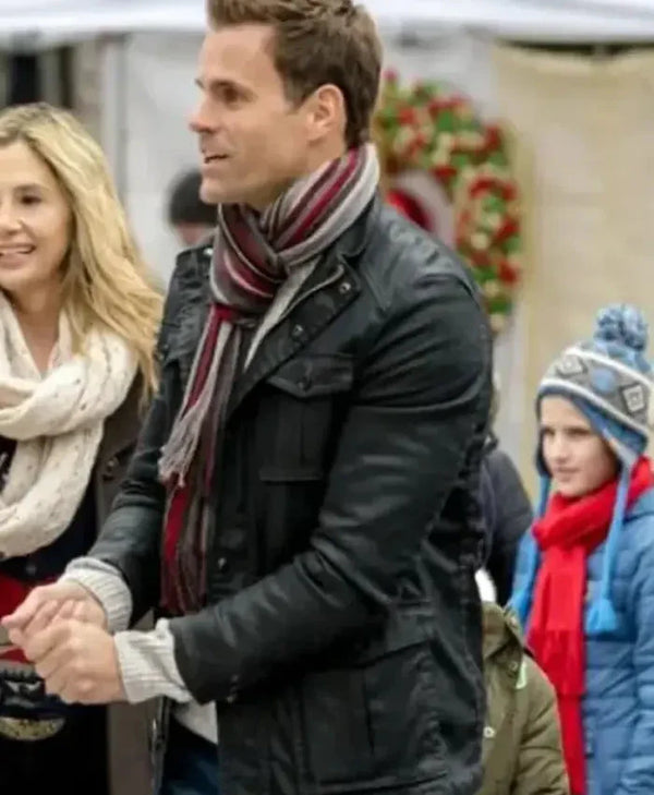 A Christmas to Remember Cameron Mathison Black Jacket