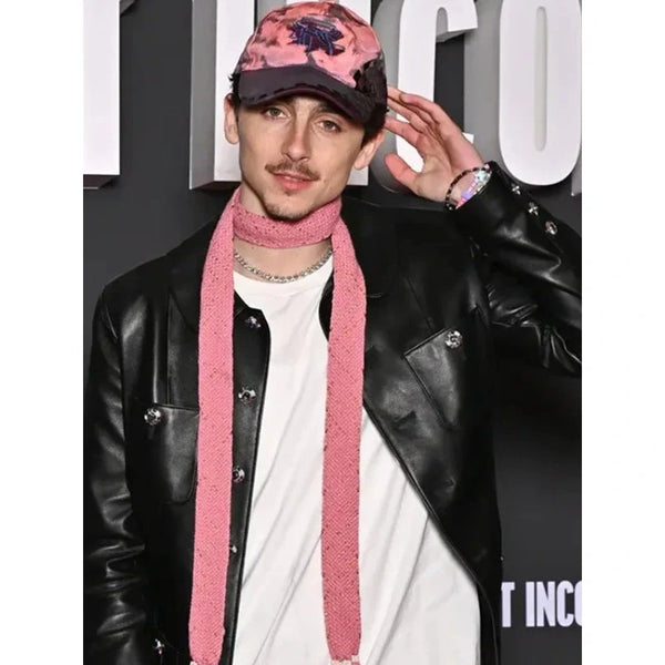 Timothée Chalamet Real Leather Jacket