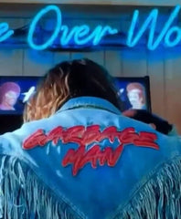 A Minecraft Jason Momoa Blue Jacket