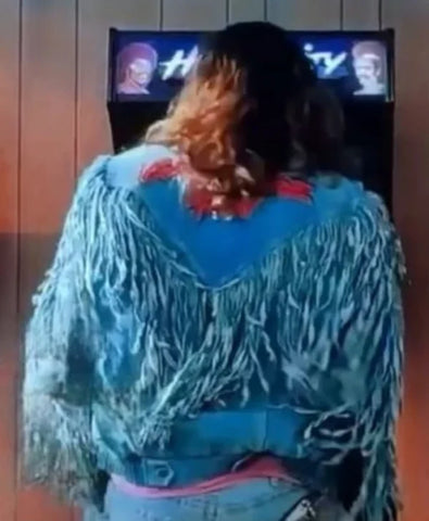 A Minecraft Jason Momoa Blue Jacket