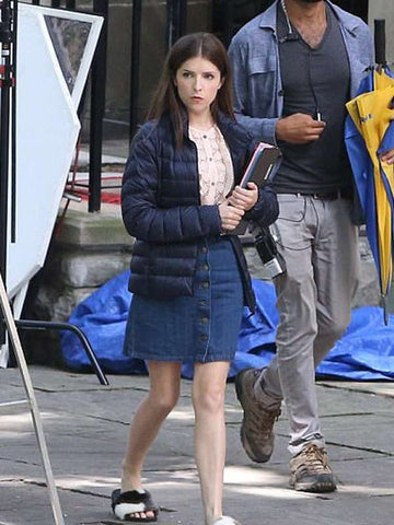 Anna Kendrick A Simple Favor Puffer Jacket