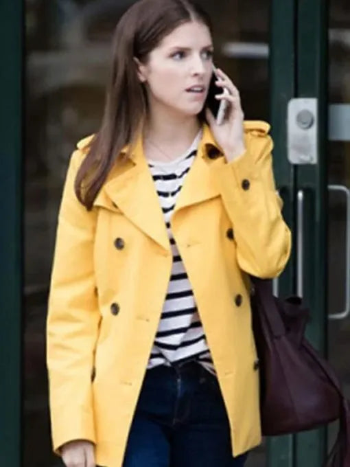 A Simple Favor Anna Kendrick Yellow Coat