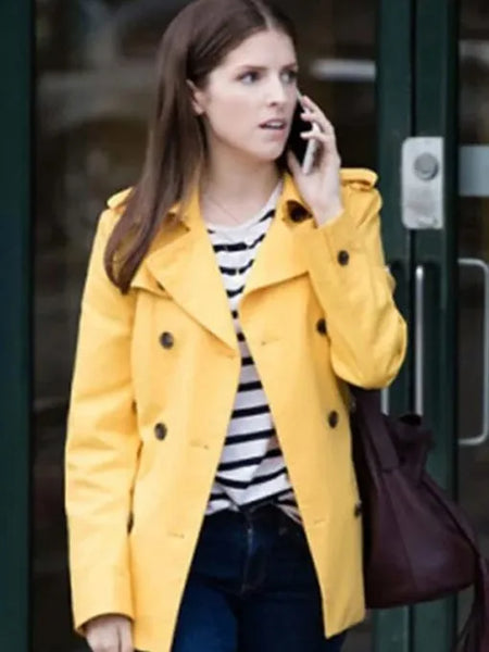 A Simple Favor Anna Kendrick Yellow Coat