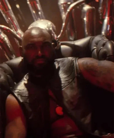 A Working Man Chidi Ajufo Leather Vest