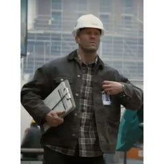 A Working Man Jason Statham Grey Jacket