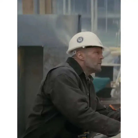 A Working Man Jason Statham Grey Jacket