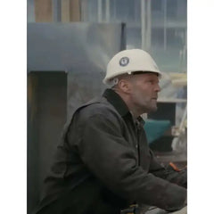 A Working Man Jason Statham Grey Jacket