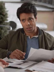 A Christmas Vintage Reid Rathore Green Jacket