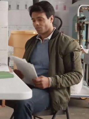 A Christmas Vintage Reid Rathore Green Jacket