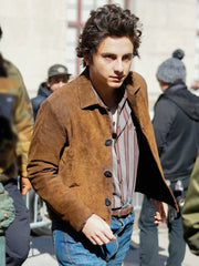A Complete Unknown Bob Dylan Suede Leather Jacket